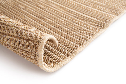 Sand 2 Tone Outdoor Verandah Rug  Jute look
