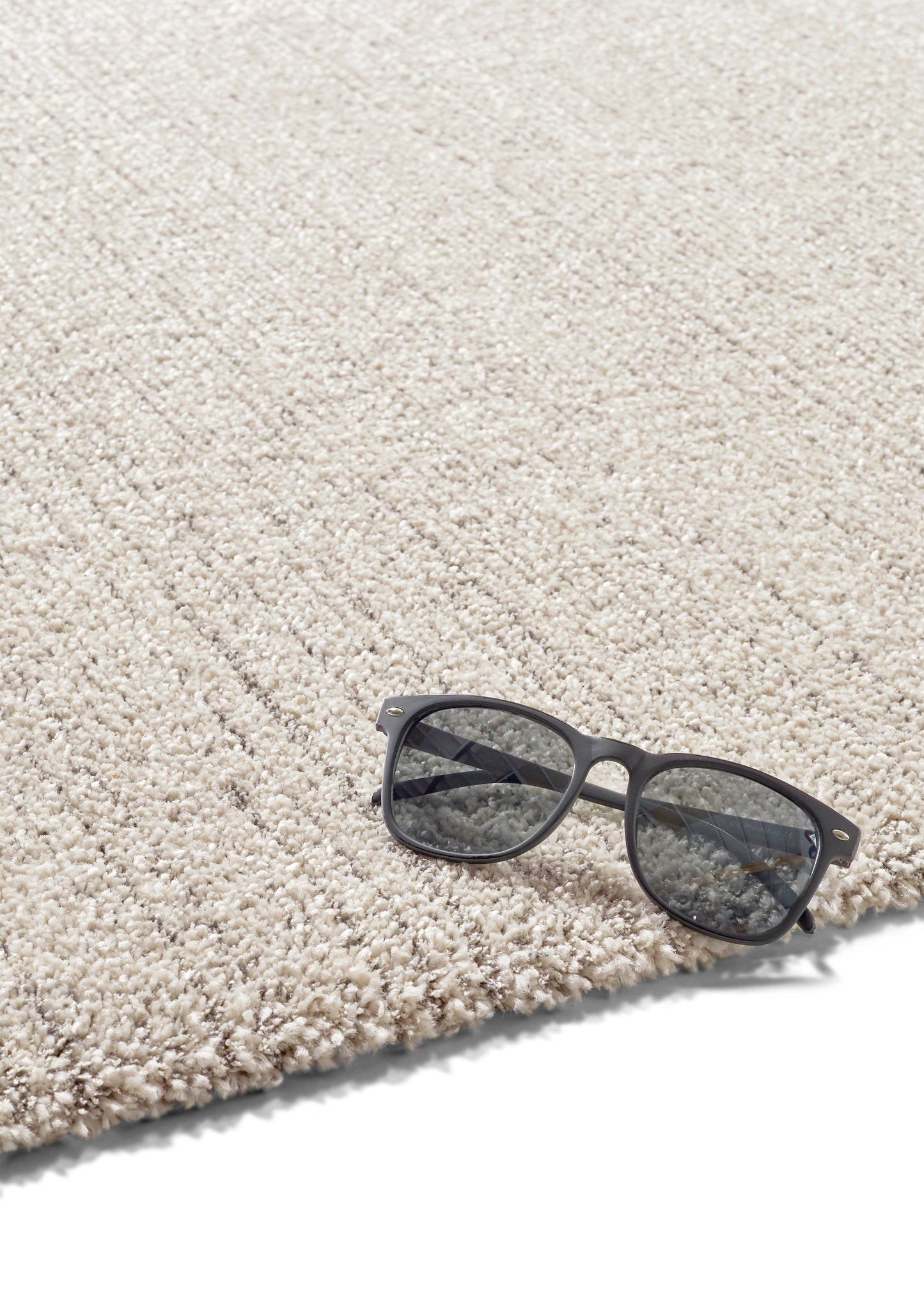 Cumulus low Pile Shaggy rug Stone