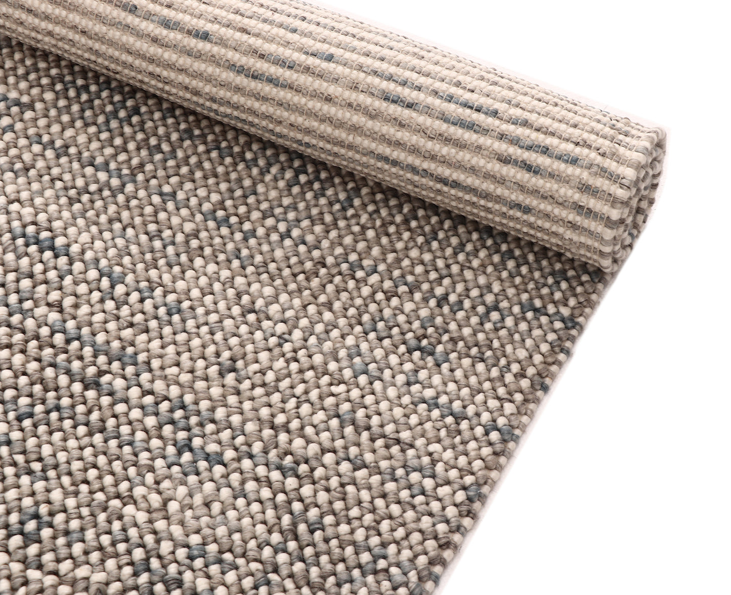 Pebble premium quality NZ Wool rugs with Viscose
