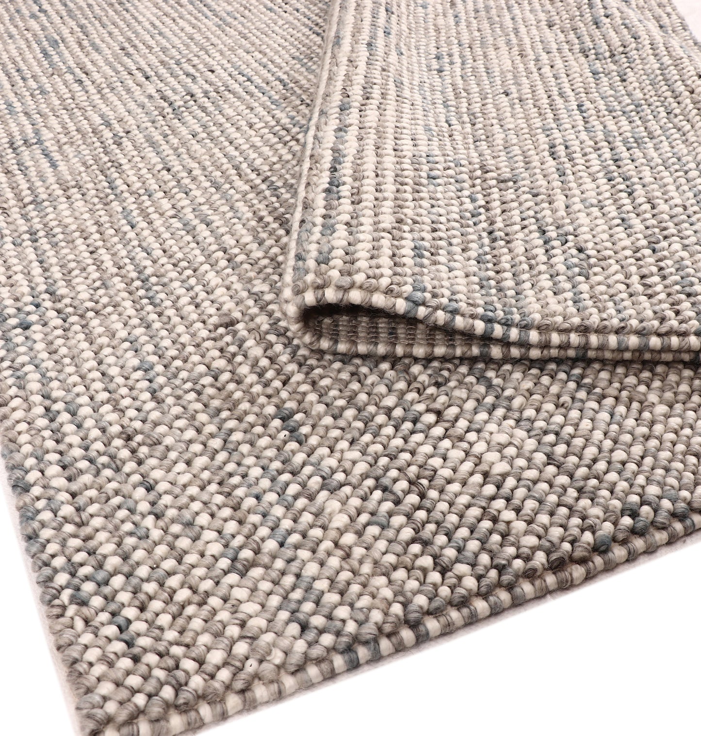 Pebble premium quality NZ Wool rugs with Viscose