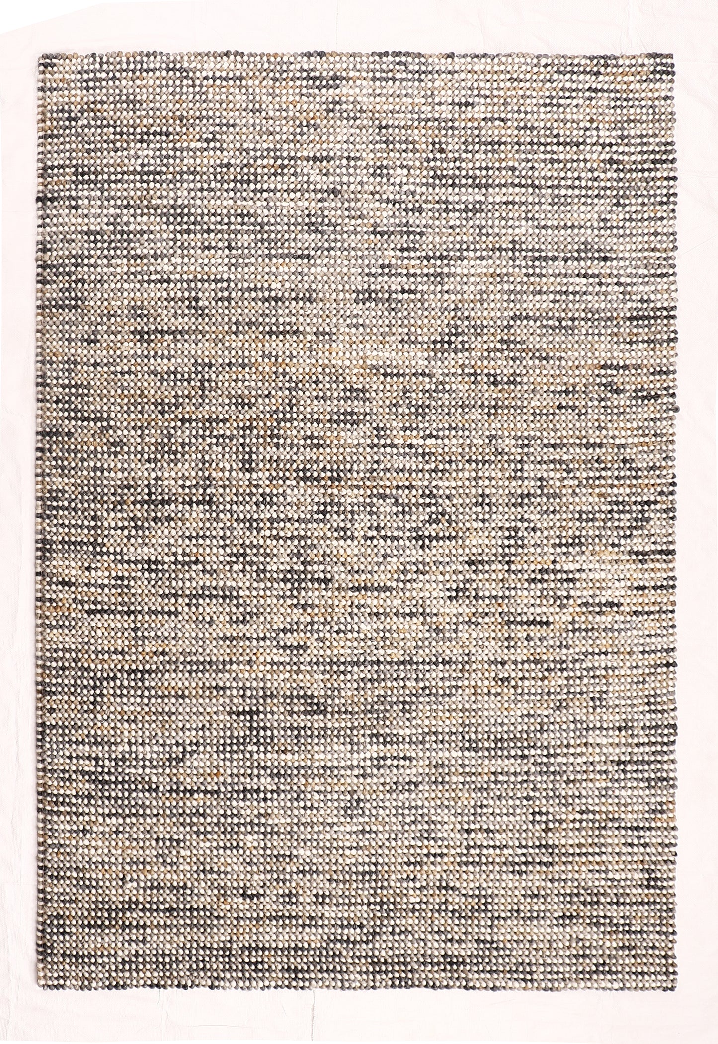 Pebble premium quality NZ Wool rugs with Viscose