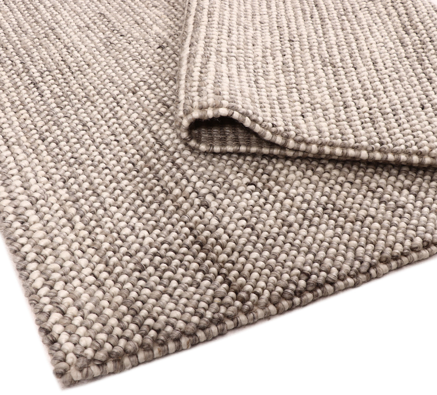 Pebble premium quality NZ Wool rugs with Viscose