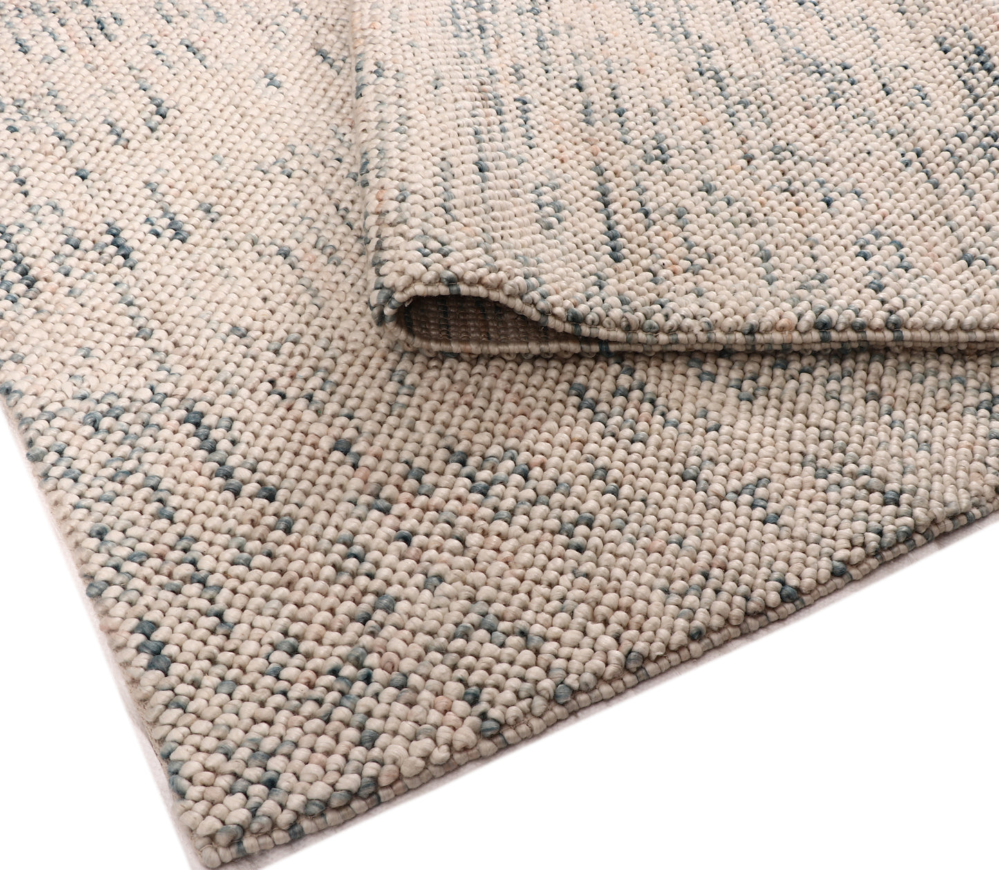 Pebble premium quality NZ Wool rugs with Viscose