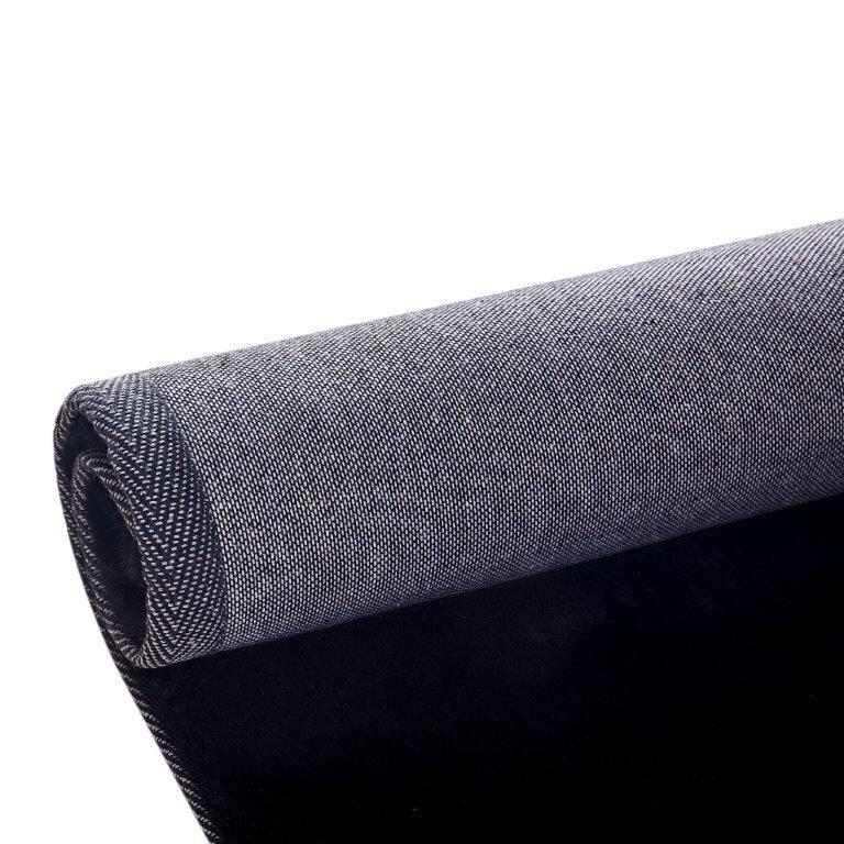 Black Pony Super Soft Shaggy low Pile Shaggy Rug