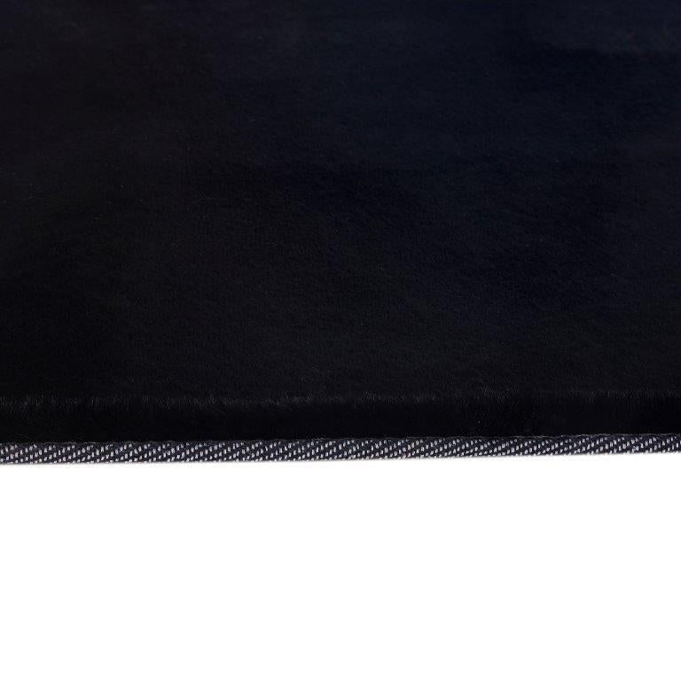Black Pony Super Soft Shaggy low Pile Shaggy Rug