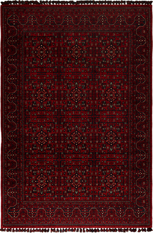 Revamp Your Interiors with Turkmens Contemporary Style: Rubber-Backed, Handmade-Look Rugs That Can Be Easily Washed in a Machine