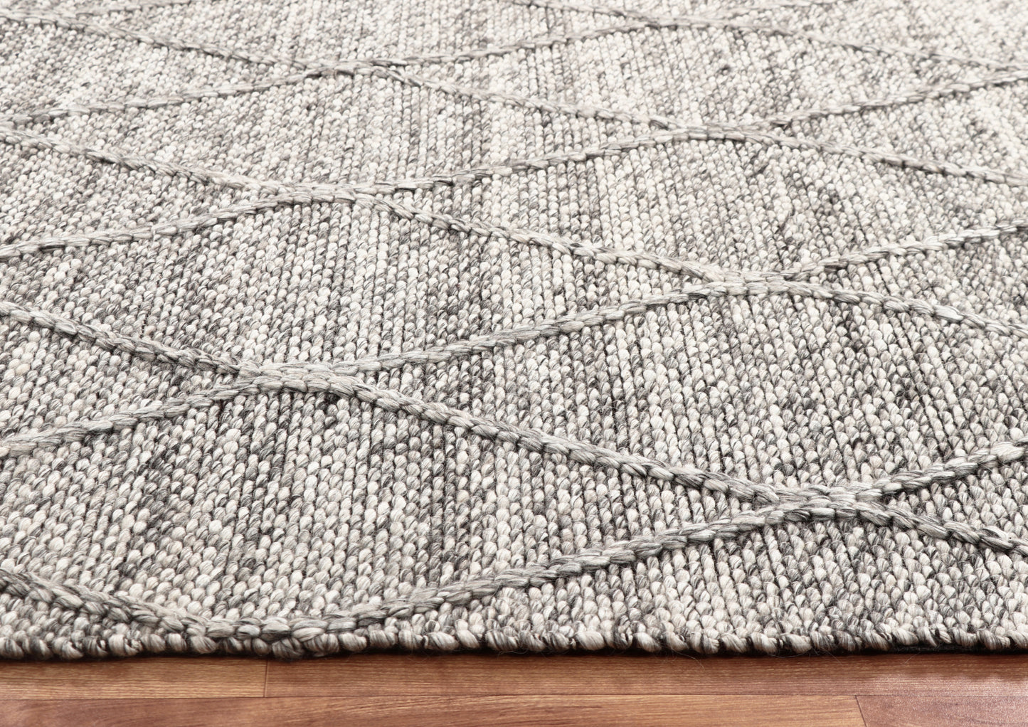 Beni Coast Diamond Braided premium quality wool rugs