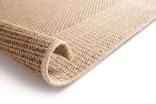 Beige Sand Outdoor Verandah Rug