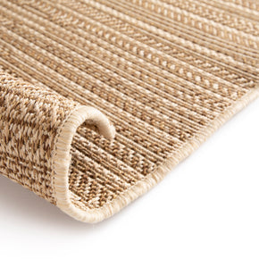 Sand 2 Tone Outdoor Verandah Rug  Jute look - 39489-726