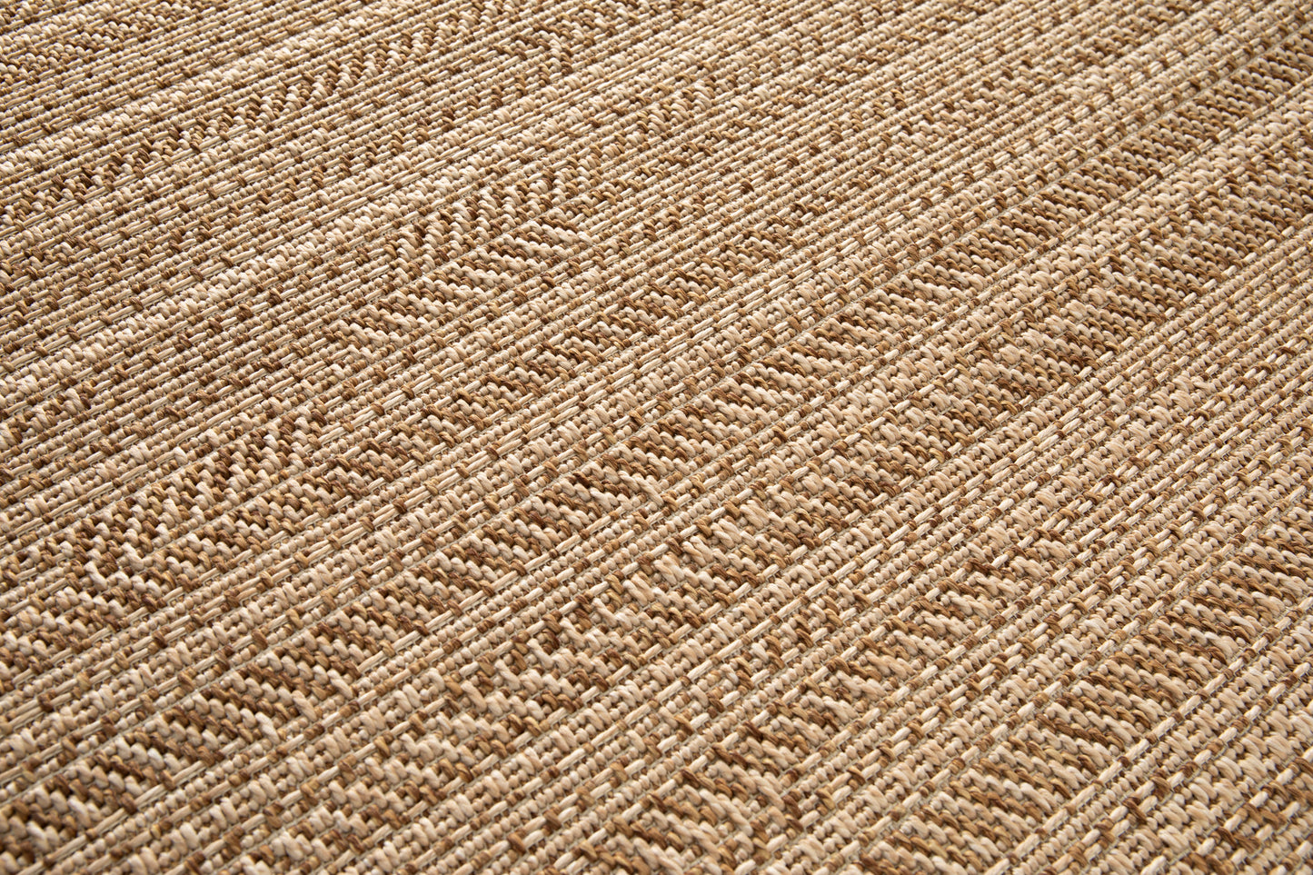 Sand 2 Tone Outdoor Verandah Rug  Jute look