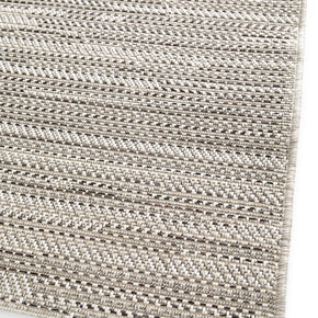 silver  2 Tone Outdoor Verandah Rug - 39489-763