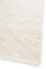 Cumulus low Pile Shaggy rug Cream Geometrical