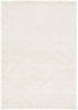 Cumulus low Pile Shaggy rug Cream Geometrical