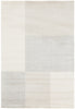 Cumulus low Pile Shaggy rug Siver Grey and Cream Combination