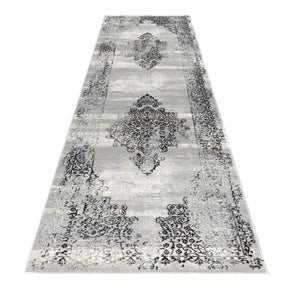 Amore 4003 Black Hallway Runner - Amore_204003_20Black_20Runner