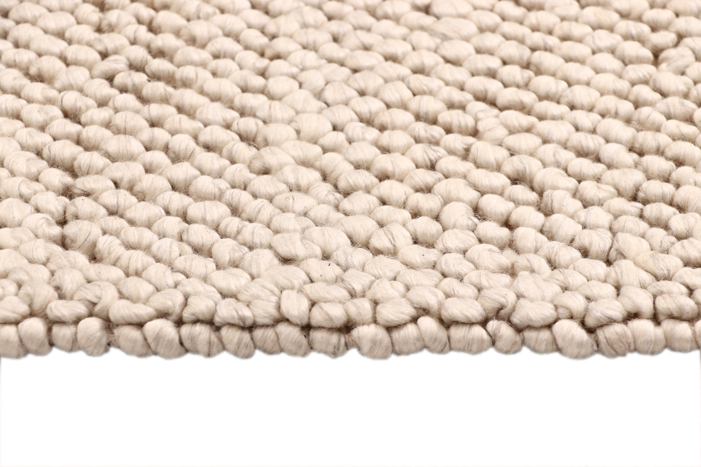BUBBLE Woolen Braided premium quality wool rugs