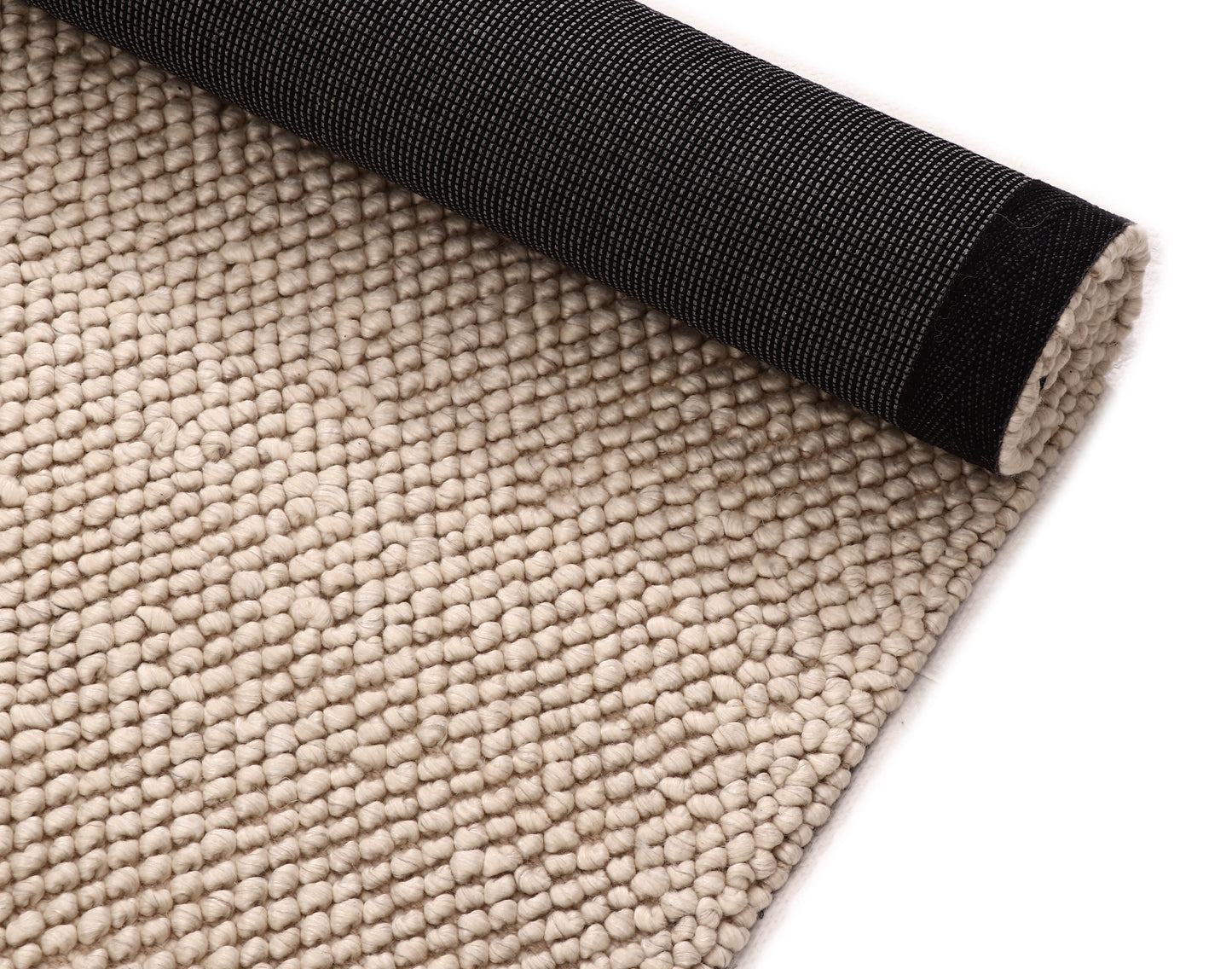 BUBBLE Woolen Braided premium quality wool rugs