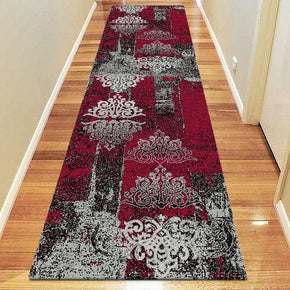 Boston 6968 Red Hallway Runner - Boston6968RedRunner