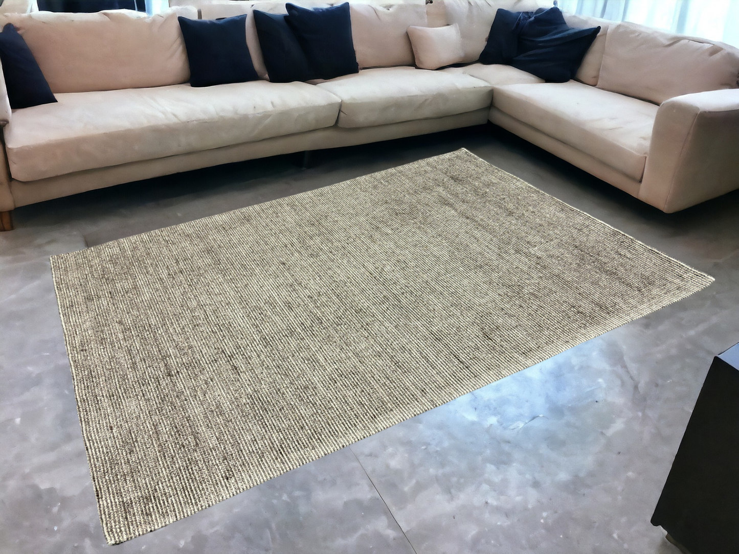 Encanto Flat Weave Natural Rug