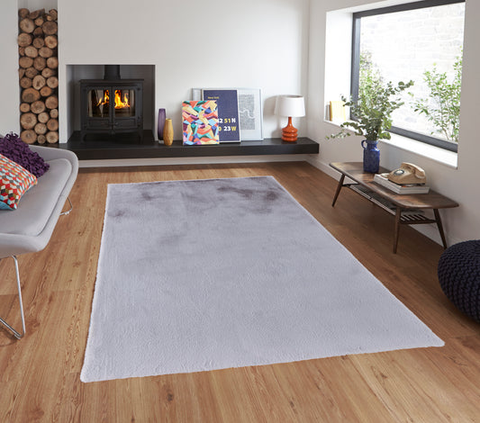 Gris Pony Super Soft Shaggy low Pile Shaggy Rug