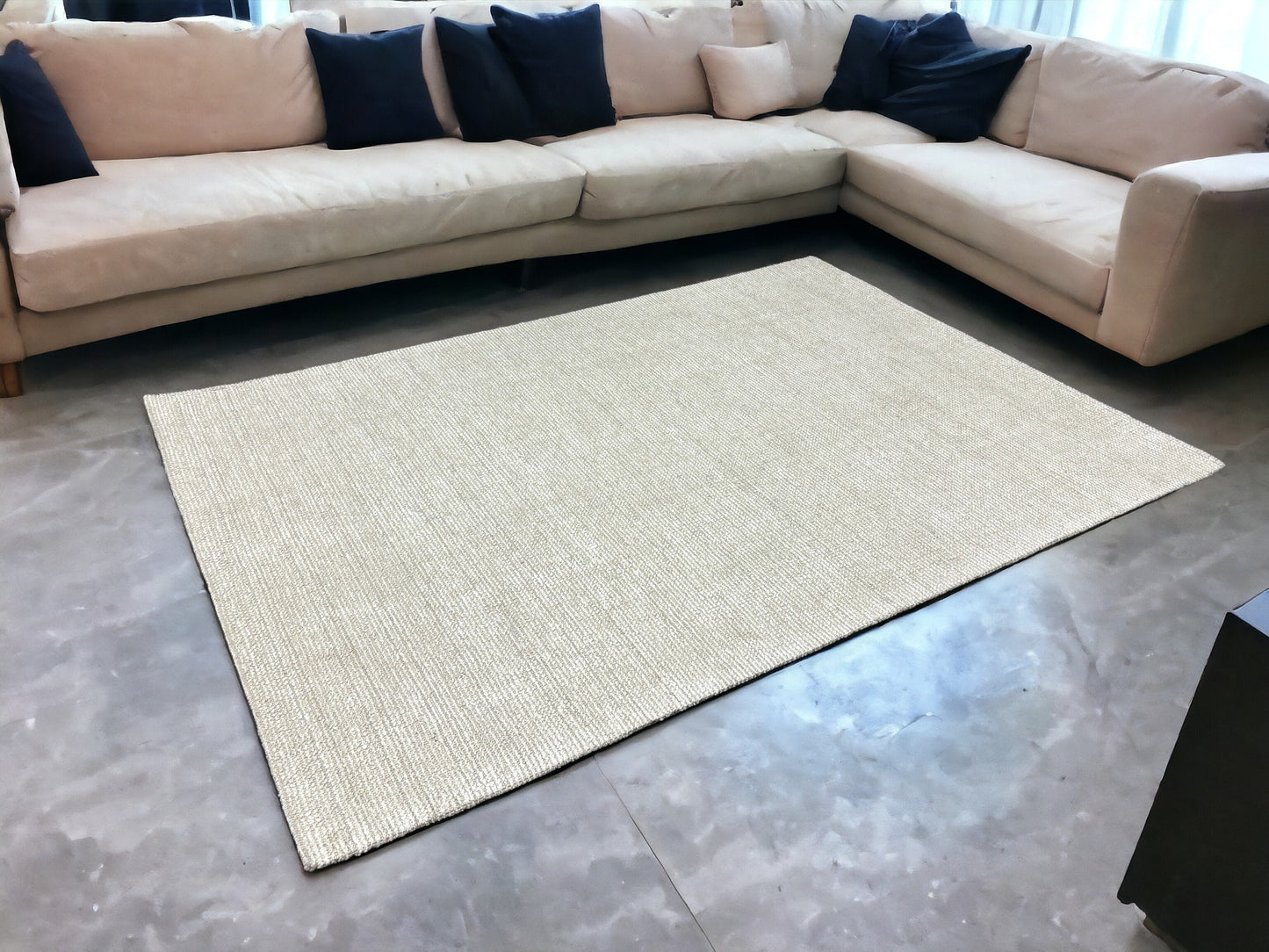 Encanto Flat Weave Natural Rug