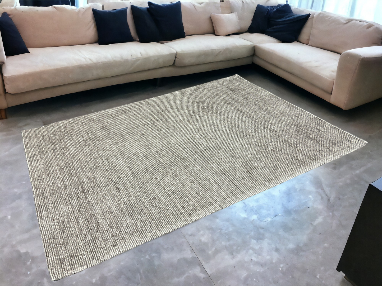 Encanto Flat Weave Natural Rug