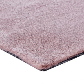 Dusty Pink Pony Super Soft Shaggy low Pile Shaggy Rug - PON-17-BSH-160x220_2