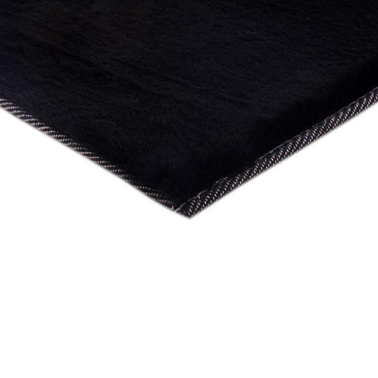 Black Pony Super Soft Shaggy low Pile Shaggy Rug