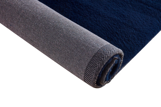 Navy Pony Super Soft Shaggy low Pile Shaggy Rug