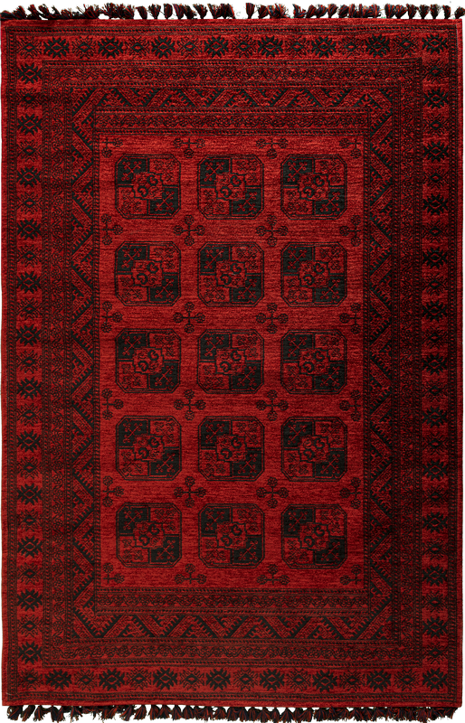 Revamp Your Interiors with Turkmens Contemporary Style: Rubber-Backed, Handmade-Look Rugs That Can Be Easily Washed in a Machine