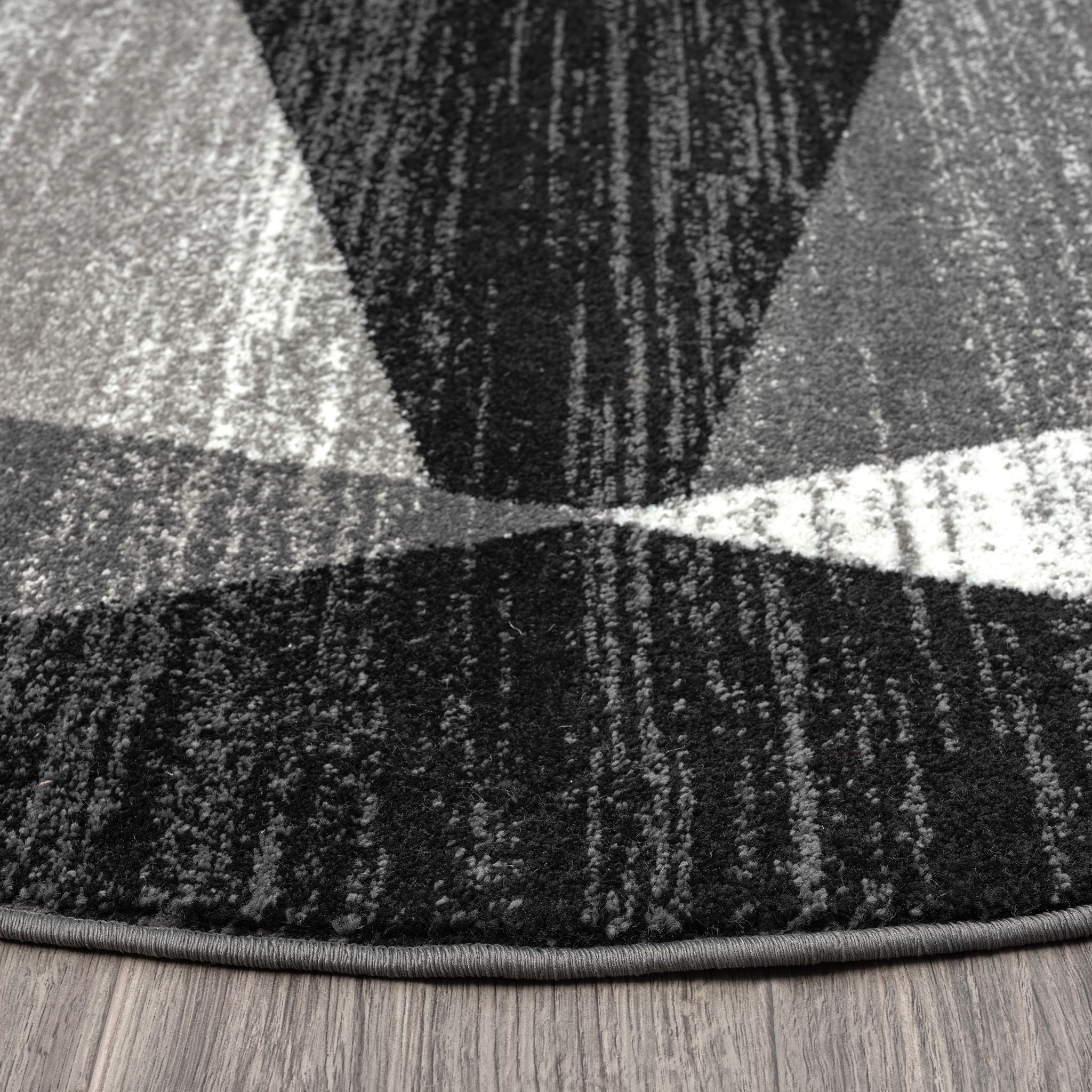 Adore Rug Collection Adore 2301 Grey Round – My Rugs and Flooring