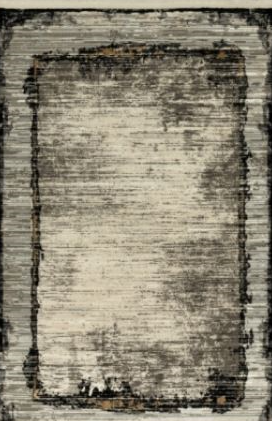Astoria Brown Lost Square Design Rug