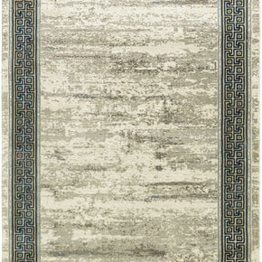 Astoria Modern Grey Faded Design Rug - 10905mh