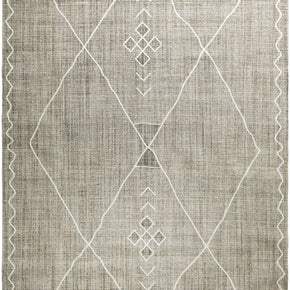 Cappadocia Grey Diamond Design Rug - 12070MH