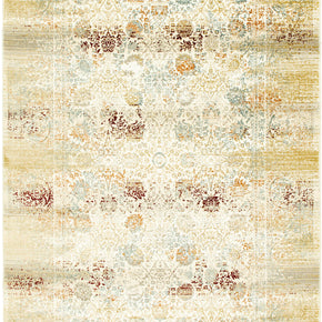 Extreme Brown & Grey Circle Rug - 7716MH