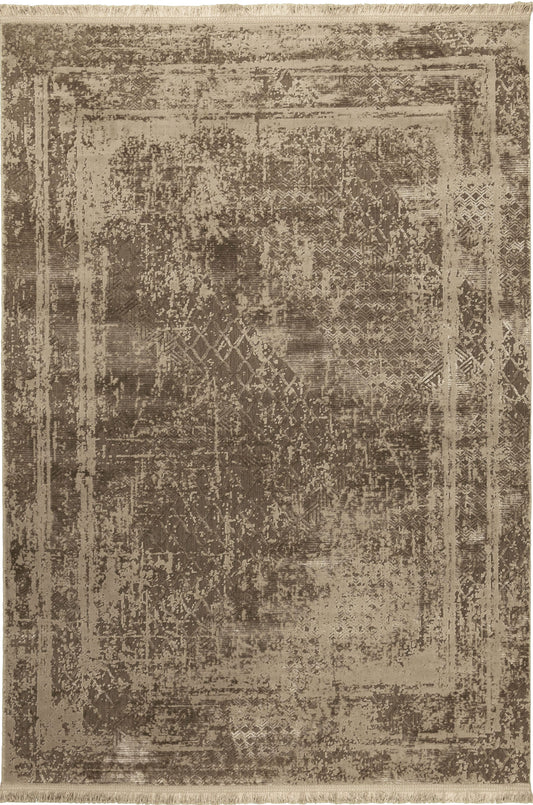 Mono Brown Turkish Rug Online